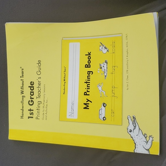 Handwriting without tears 1st grade teachers guide by jan olsen - Picture 1 of 4